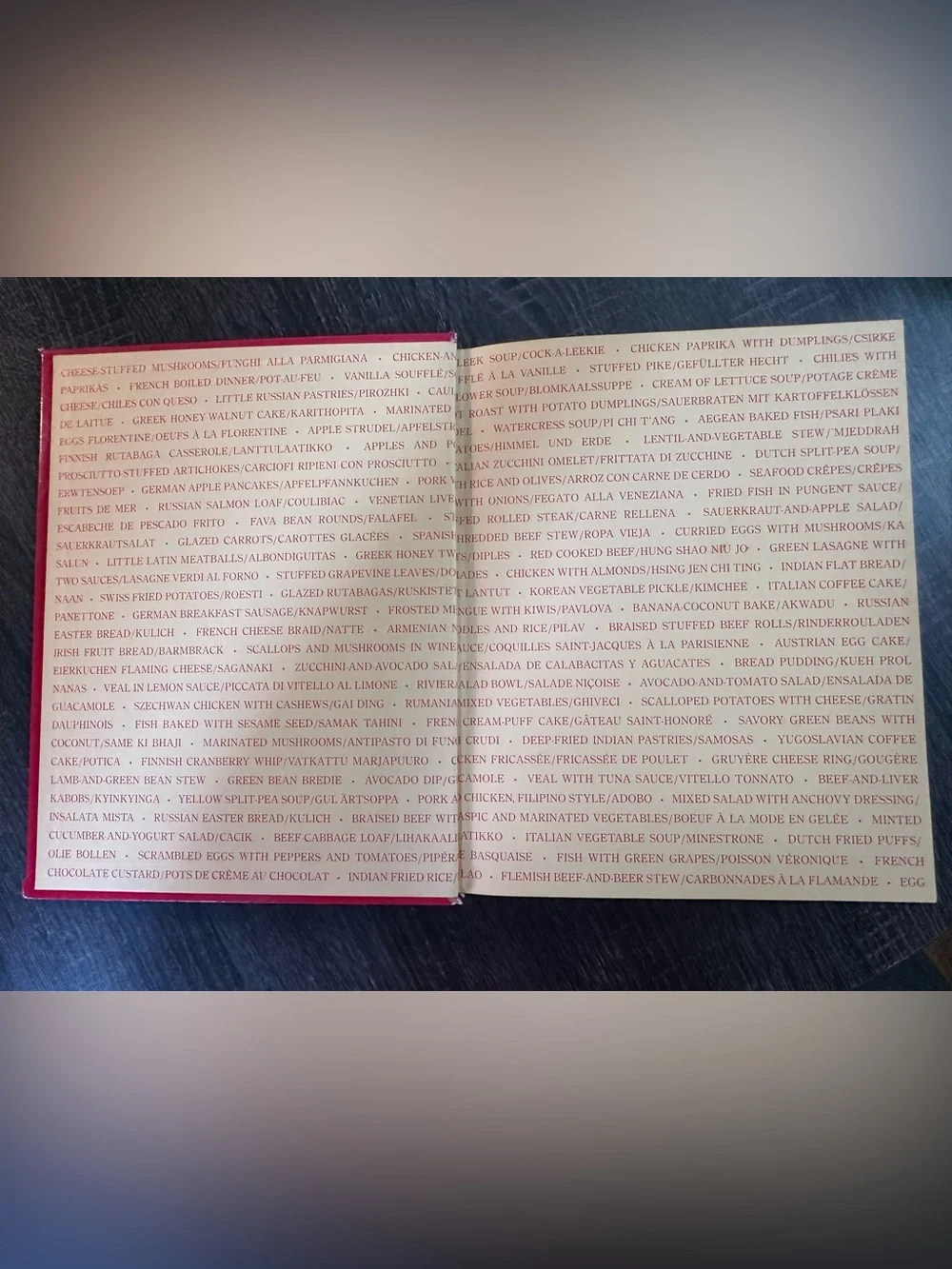 Betty Crocker International Cookbook - Hardcover First Printing
